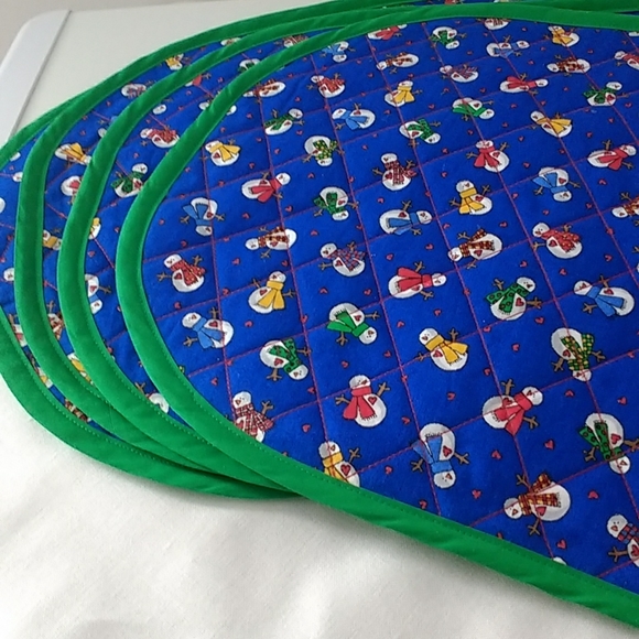 Handmade Christmas placemats - Picture 1 of 6